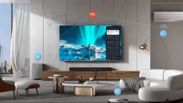 טלוויזיה חכמה 55" TCL 55C69B UHD Google TV Smart 4K QLED - שלוש שנות אחריות אלקטרה יבואן רשמי 