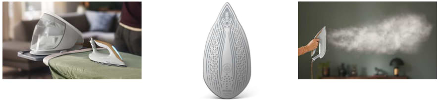 מגהץ קיטור טכנולוגיית Philips PSG7040/10 OptimalTEMP - אחריות ע"י היבואן הרשמי 