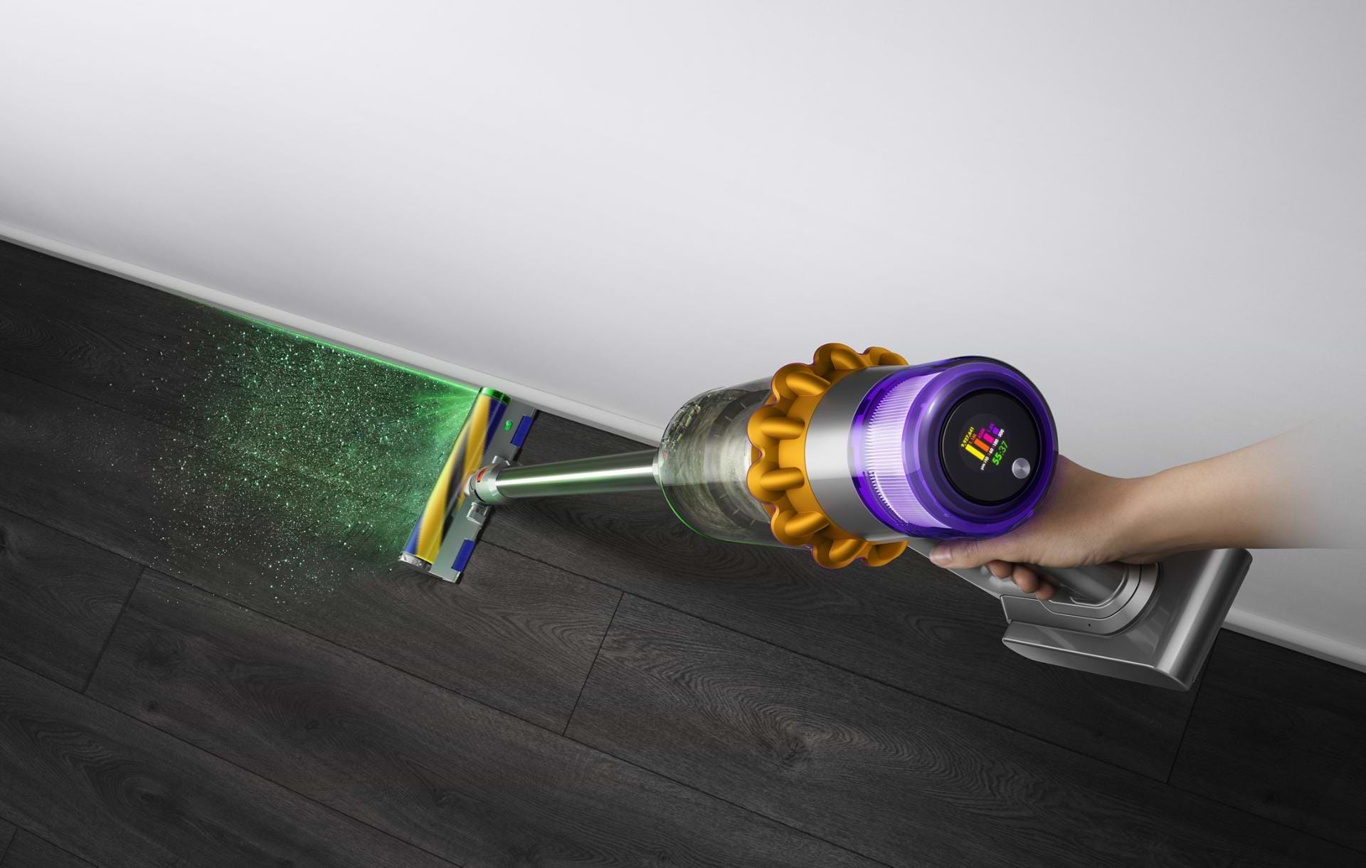 שואב אלחוטי Dyson V15 Detect Absolute new sv47 - שנתיים אחריות ע