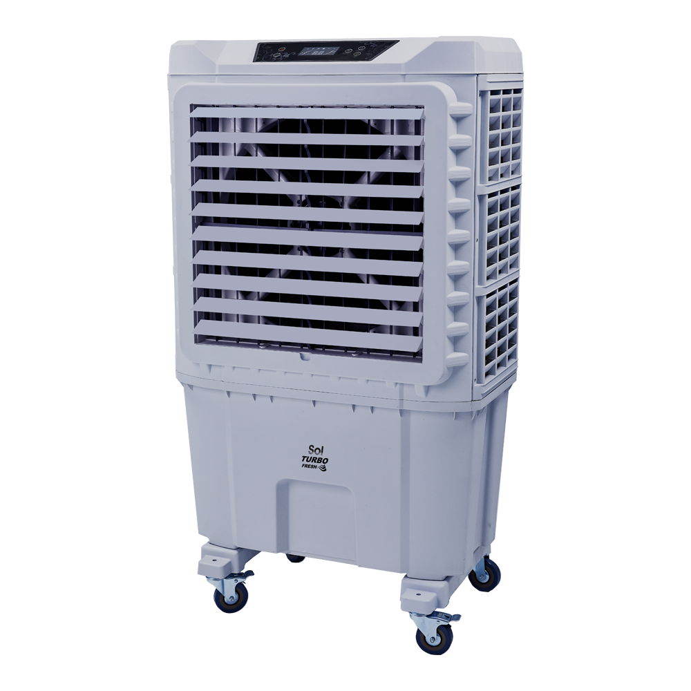 מצנן אוויר קולר דיגיטלי כולל שלט SOL SL-5311 - צבע אפור אחריות ע"י היבואן הרשמי 