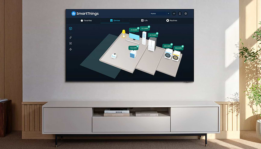 טלוויזיה חכמה Samsung QE65S95D 65" OLED 4K Smart TV - שנה אחריות ע"י היבואן הרשמי 