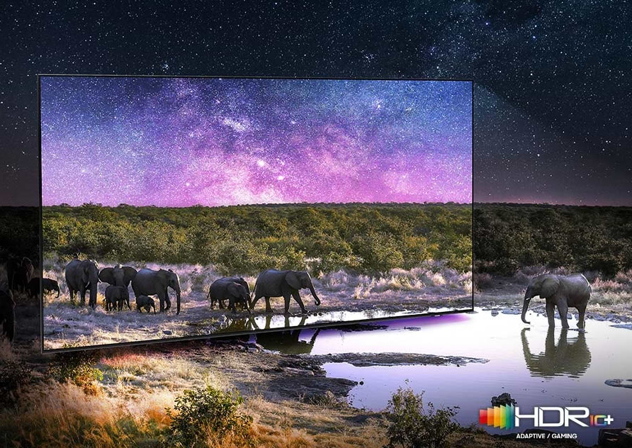 טלוויזיה חכמה Samsung QE43QN90D 43" Neo QLED  4K Smart TV - שנה אחריות ע"י היבואן הרשמי 
