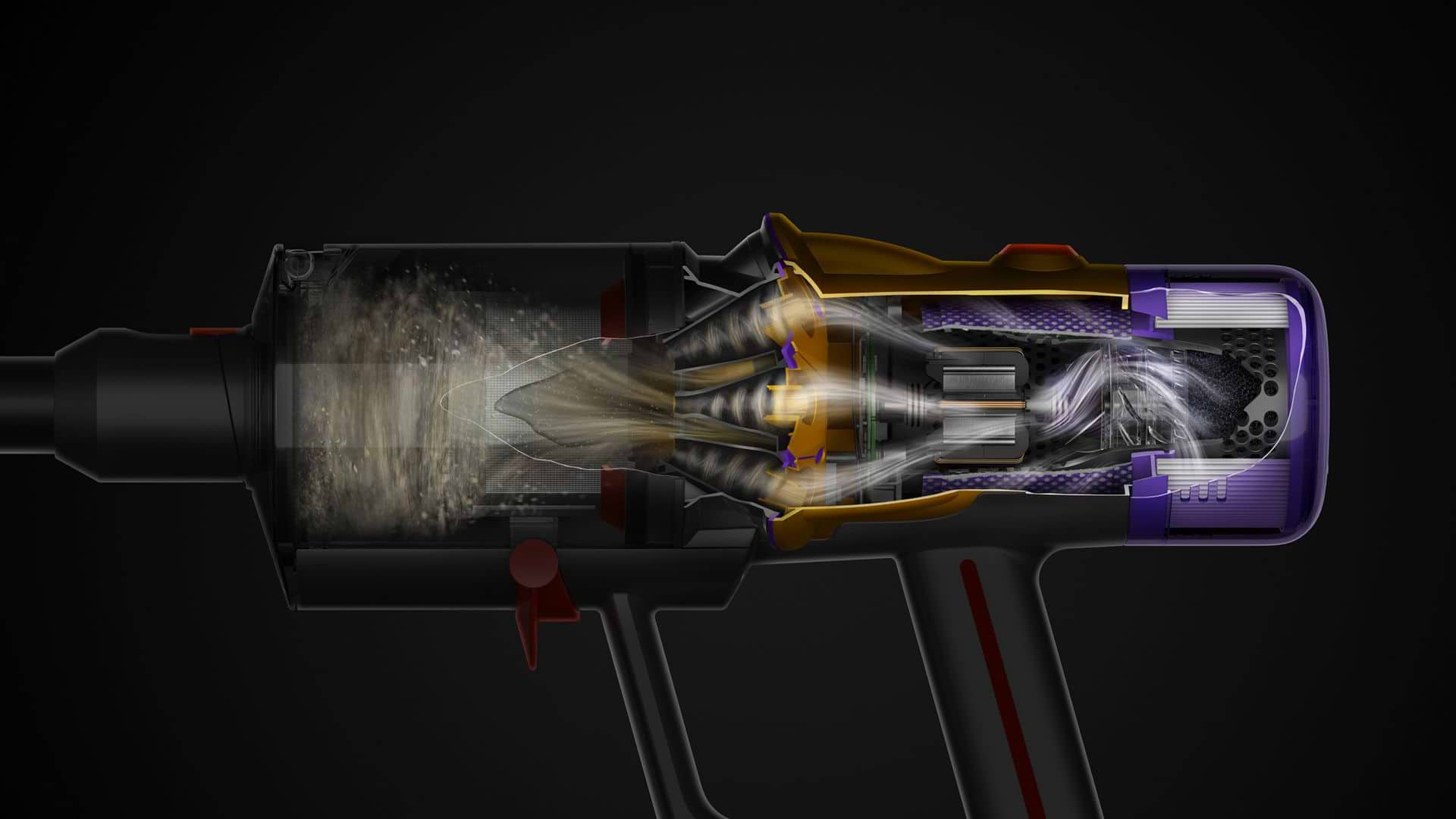 שואב אבק Dyson V12 Slim Detect Absolute - שנתיים אחריות ע"י היבואן הרשמי  Mark Shop