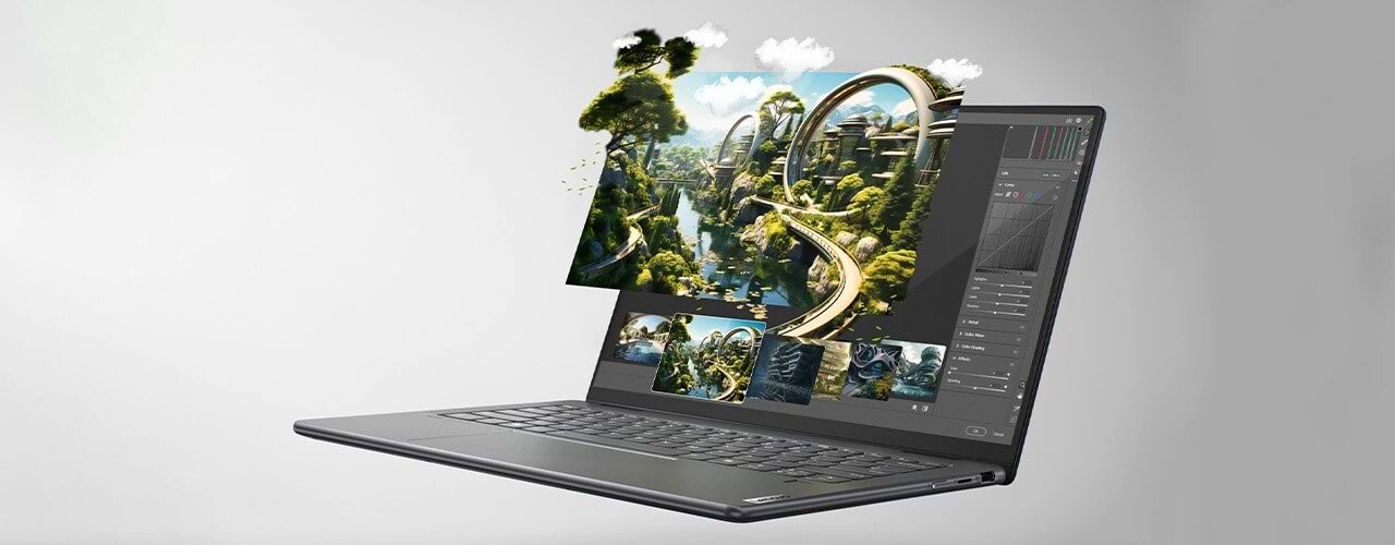 מחשב נייד עם מסך מגע Lenovo Yoga 7 14IML9