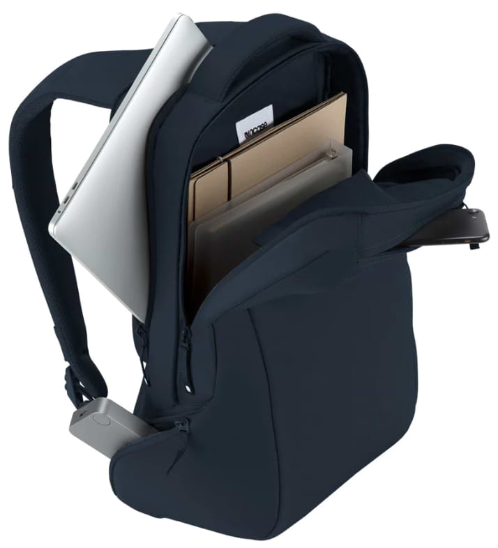 תיק גב מחשב Incase ICON Slim Pack Navy Blue - צבע כחול אחריות לשנה ע"י היבואן הרשמי
