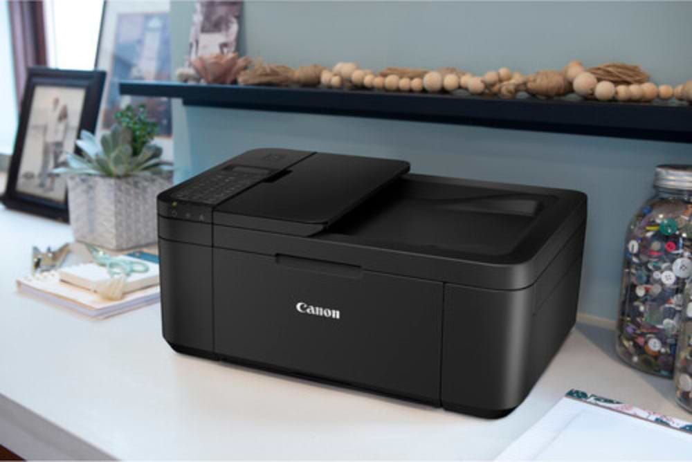 מדפסת אלחוטית Canon TR4651WH - צבע לבן שנתיים אחריות ע"י היבואן הרשמי