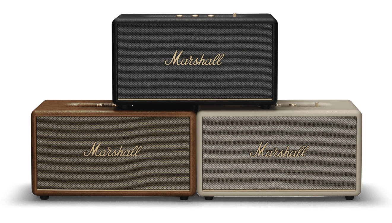רמקול אלחוטי Marshall Stanmore III Bluetooth - צבע שחור שנה אחריות ע"י יבואן רשמי