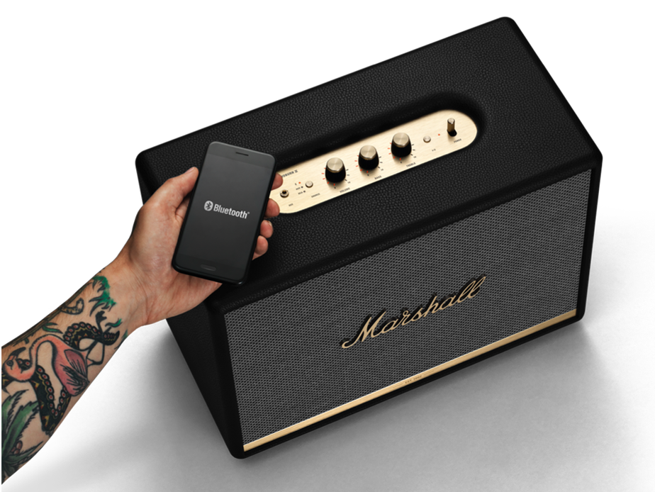רמקול אלחוטי Marshall Woburn II Bluetooth - צבע קרם שנה אחריות ע"י יבואן רשמי