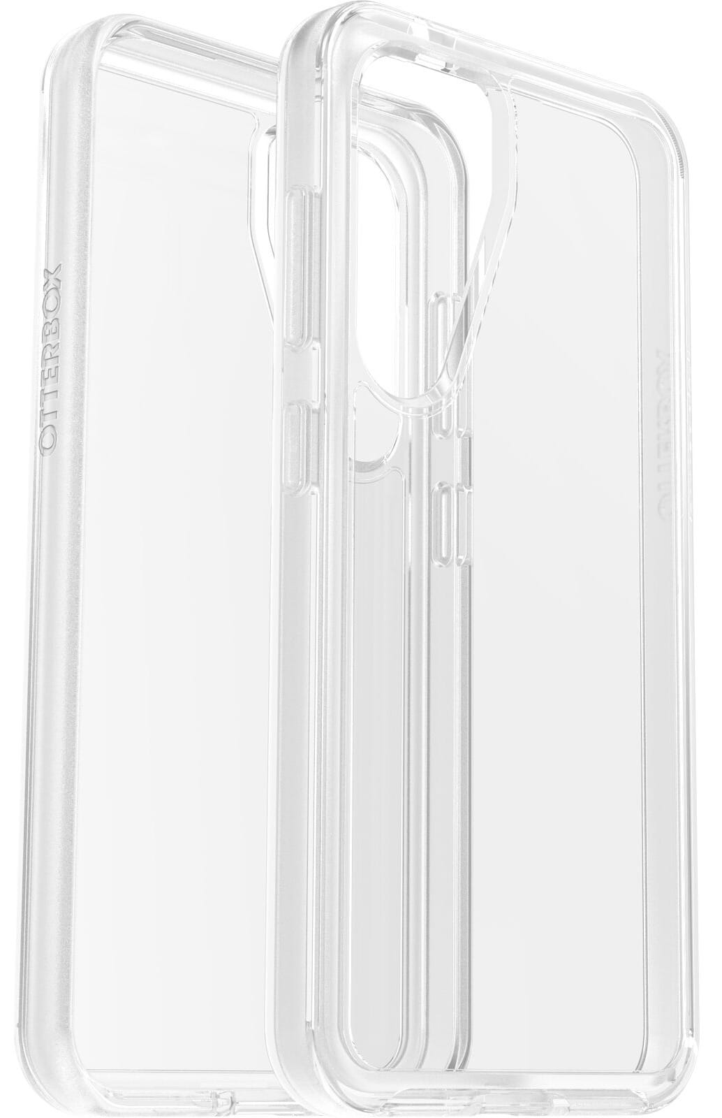 באנדל כיסוי שקוף, מגן מסך ומטען מהיר 30W ל-Samsung Galaxy S24 מבית OtterBox - צבע לבן שנה אחריות ע"י יבואן רשמי