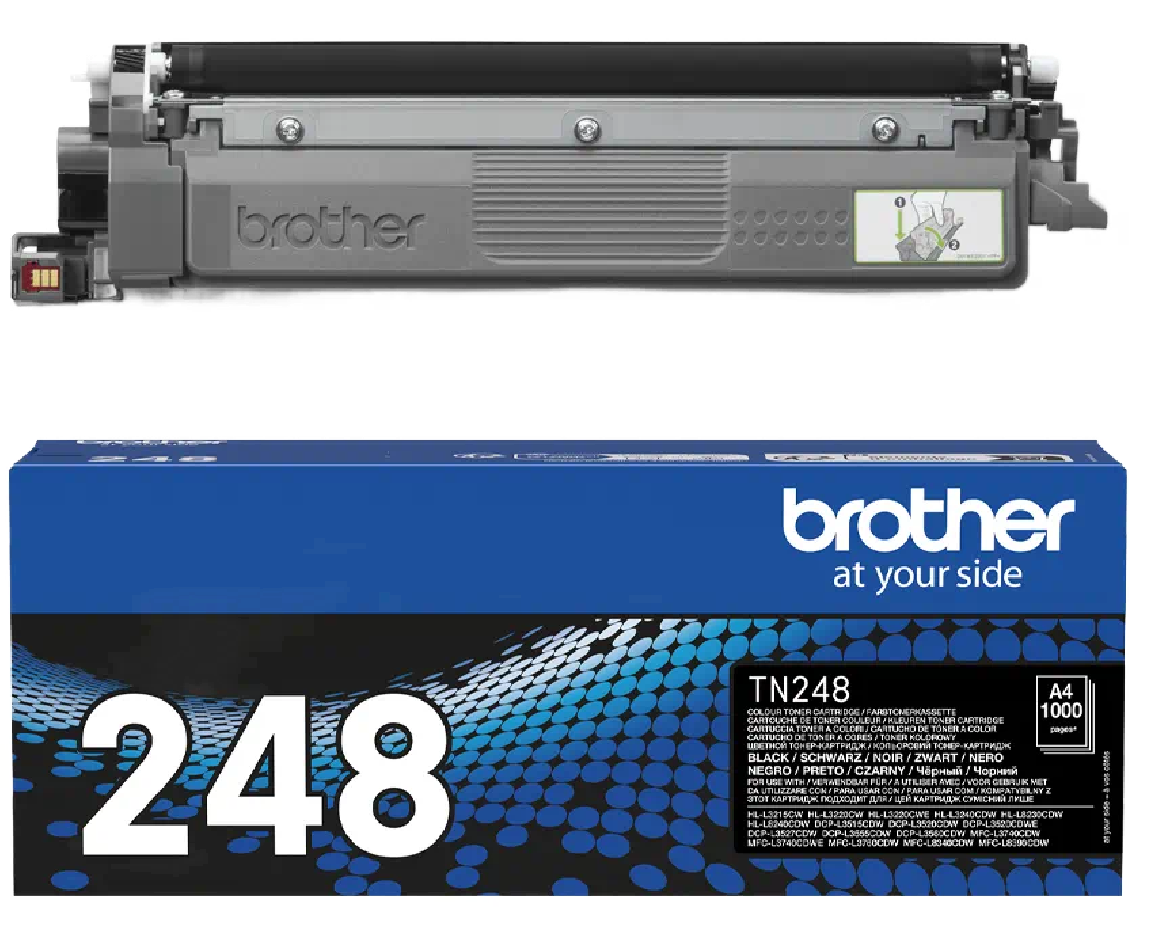 מחסנית טונר מקורית Brother TN-248C - צבע כחול
