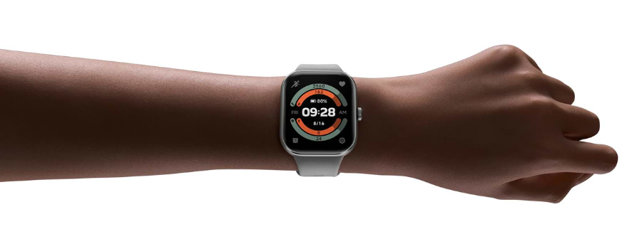שעון חכם Xiaomi Redmi Watch 5 - צבע אפור שנה אחריות ע"י המילטון היבואן הרשמי