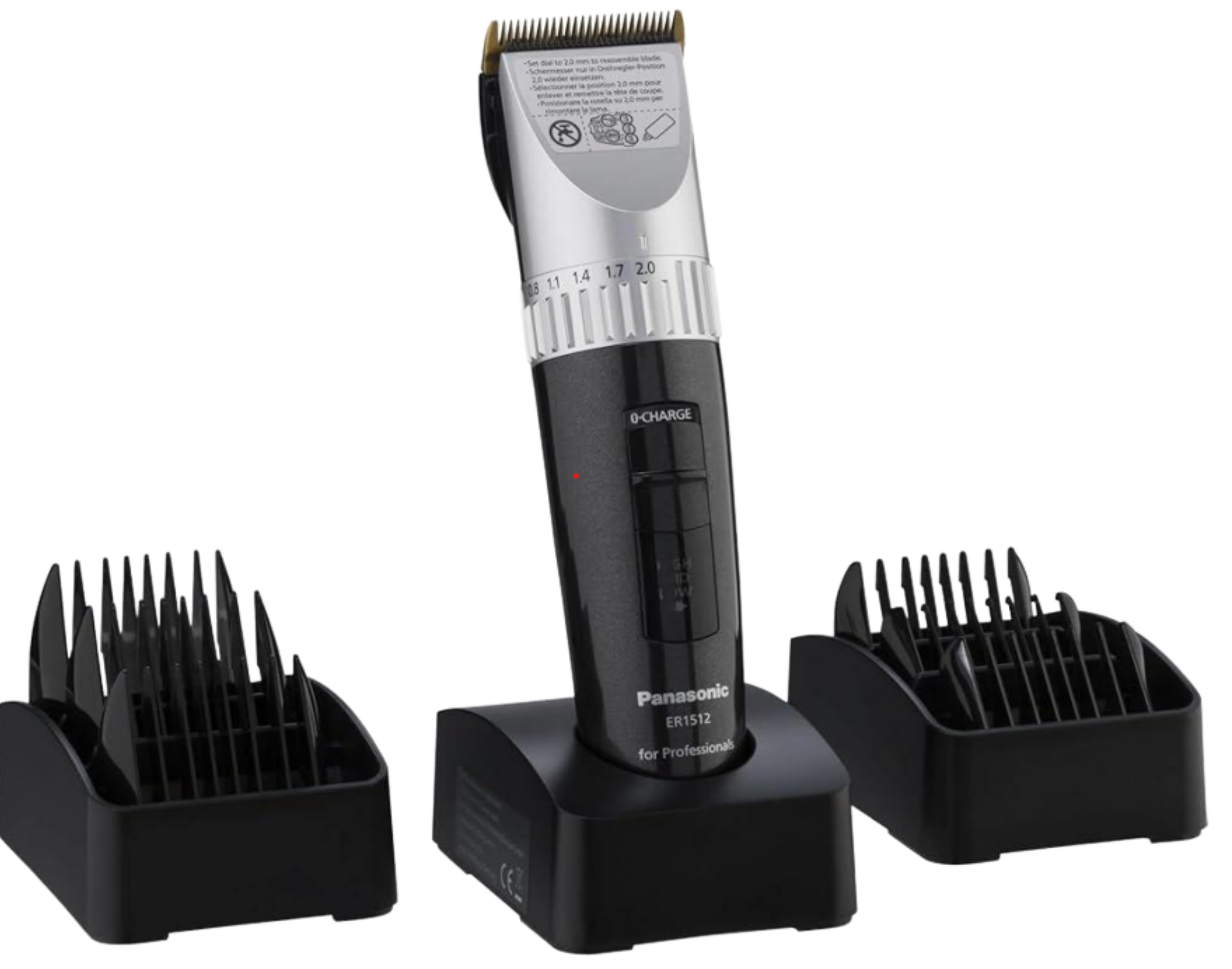מכונת תספורת PANSONIC ER-1512 - צבע שחור 