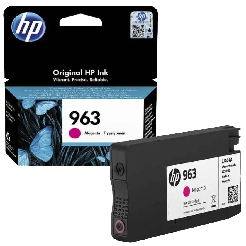 ראש דיו מג’נטה סדרה 963 HP3JA24A למדפסת דגם HP Officejet Pro 9010/9025