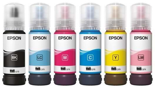 בקבוק דיו מקורי 70 מ"ל Epson EcoTank 108 Light Magente ink bottle - צבע ורוד