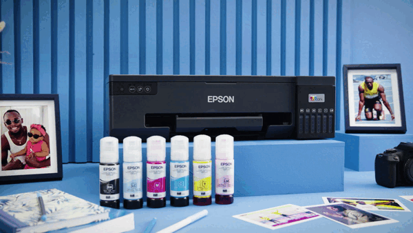 מדפסת אלחוטית Epson EcoTank L18050 A3+ SF 6 Colours LCD - צבע שחור שלוש שנות אחריות ע"י היבואן הרשמי