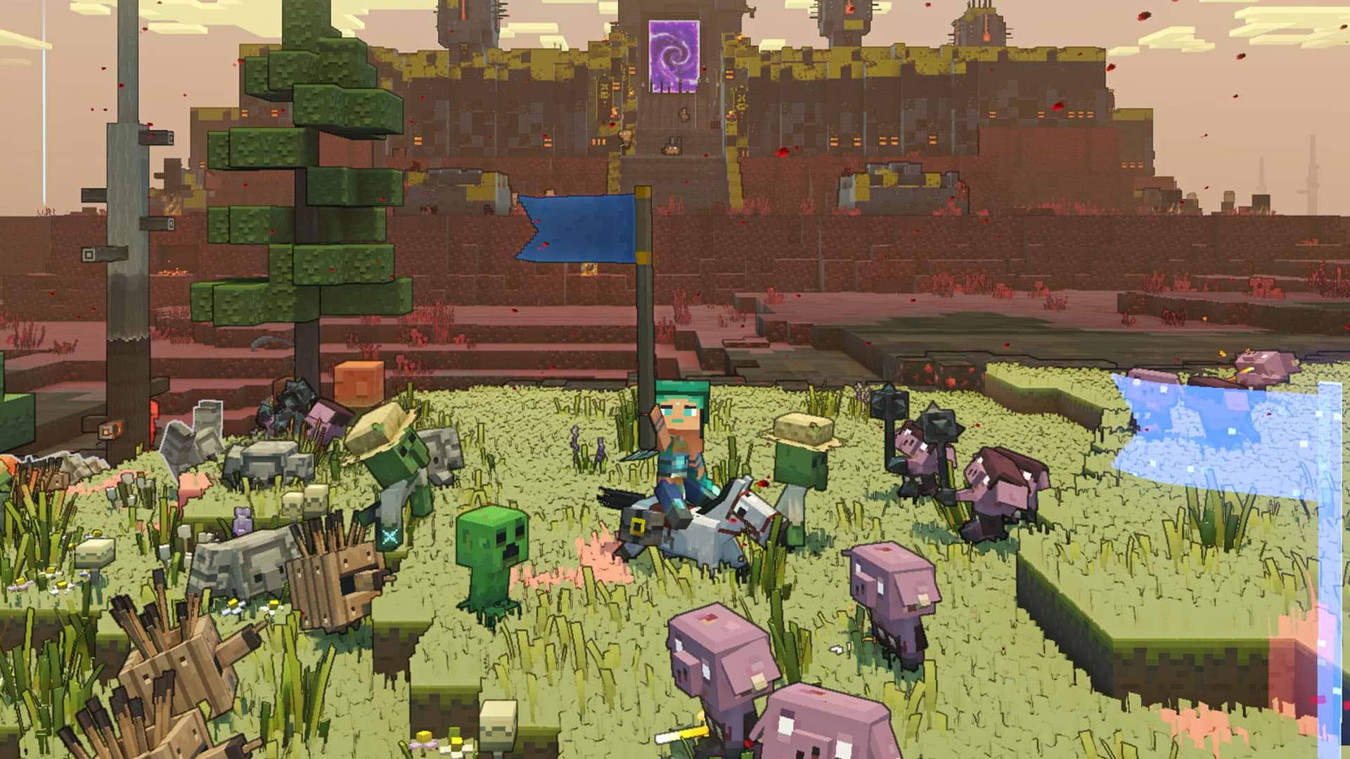 משחק Minecraft Legends Deluxe Edition לקונסולת Nintendo Switch
