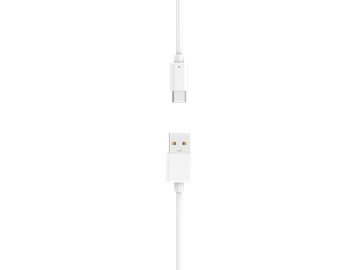 כבל טעינה Mower USB A to USB-C באורך 3 מטר - צבע לבן