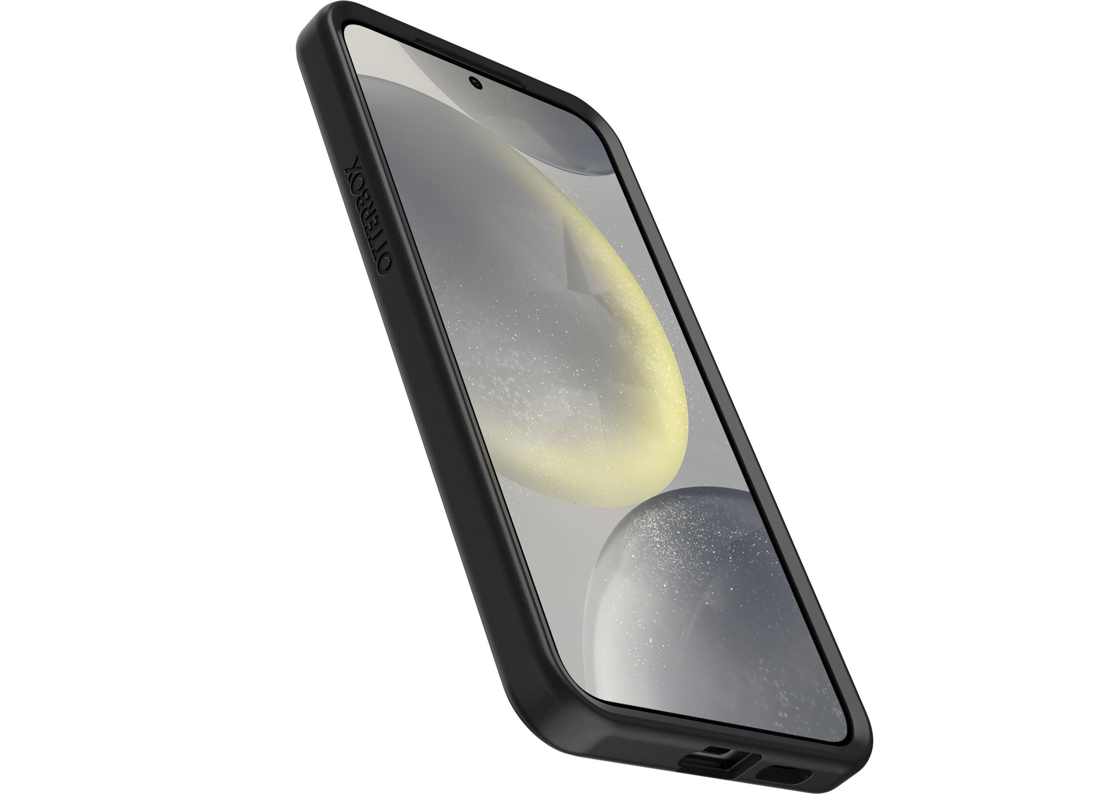 כיסוי Otterbox ל Samsung S24 Plus דגם Symmetry - צבע שחור שנה אחריות ע"י היבואן הרשמי