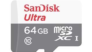 SanDisk Ultra® 64GB microSDXC 100MB/s 10UHS-I כרטיס זיכרון סנדיסק