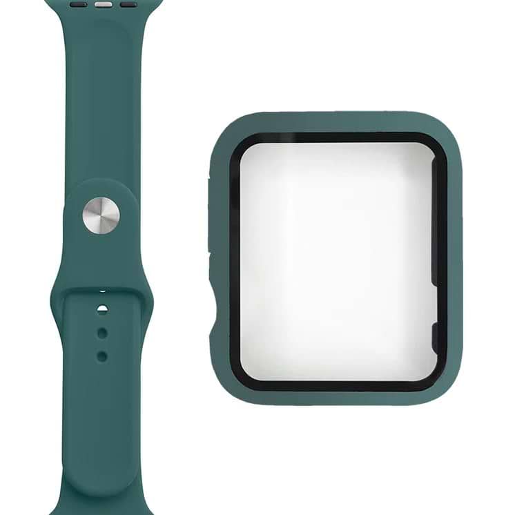 רצועות שעון ומגן מסך Skech ל Apple Watch 7 44mm - צבע צהוב שנה אחריות ע"י היבואן הרשמי