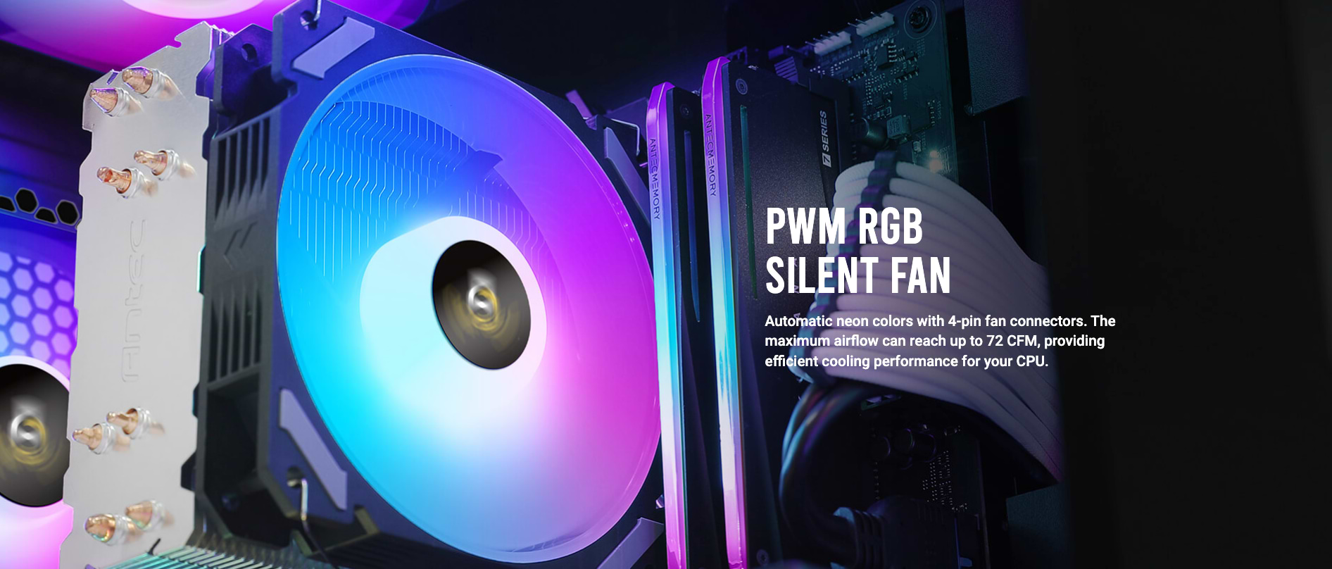 קירור למעבד Antec A30 CPU Cooler - שנה אחריות ע"י היבואן