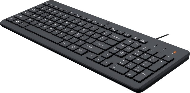 מקלדת חוטית HP 150 - צבע שחור שנתיים אחריות ע"י היבואן הרשמי