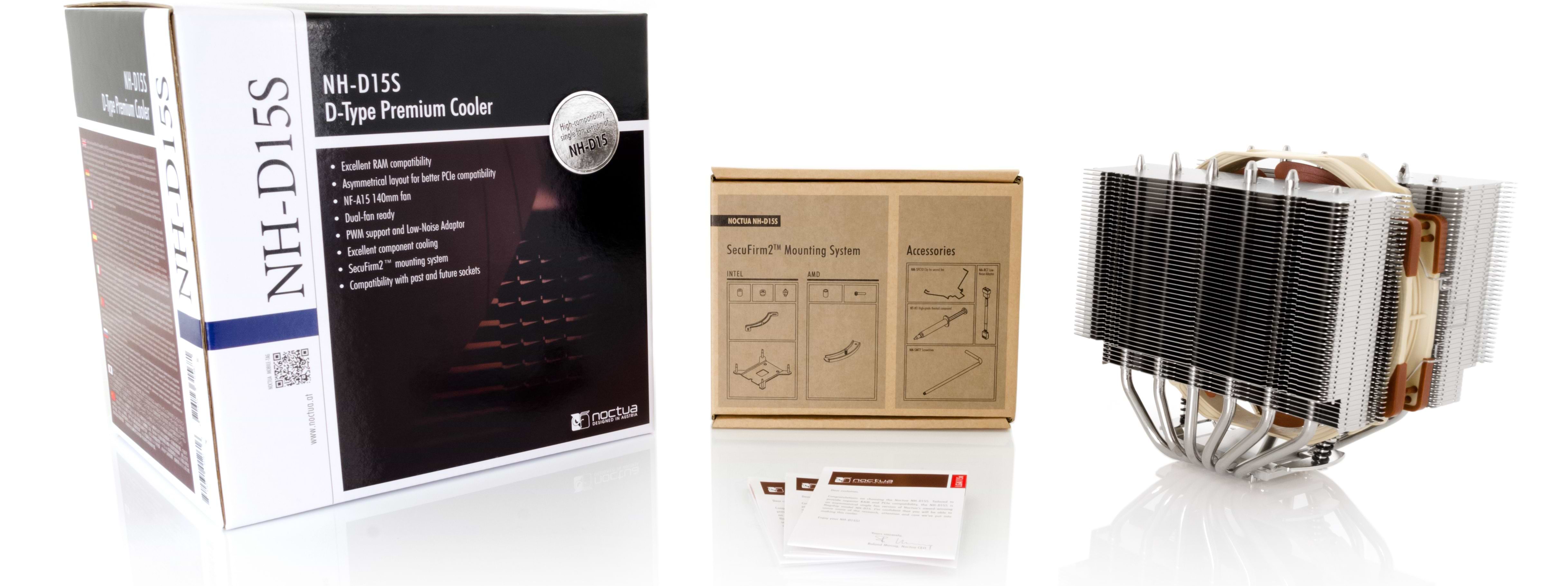 קירור למעבד Noctua NH-D15S CPU Cooler - שנה אחריות ע"י היבואן