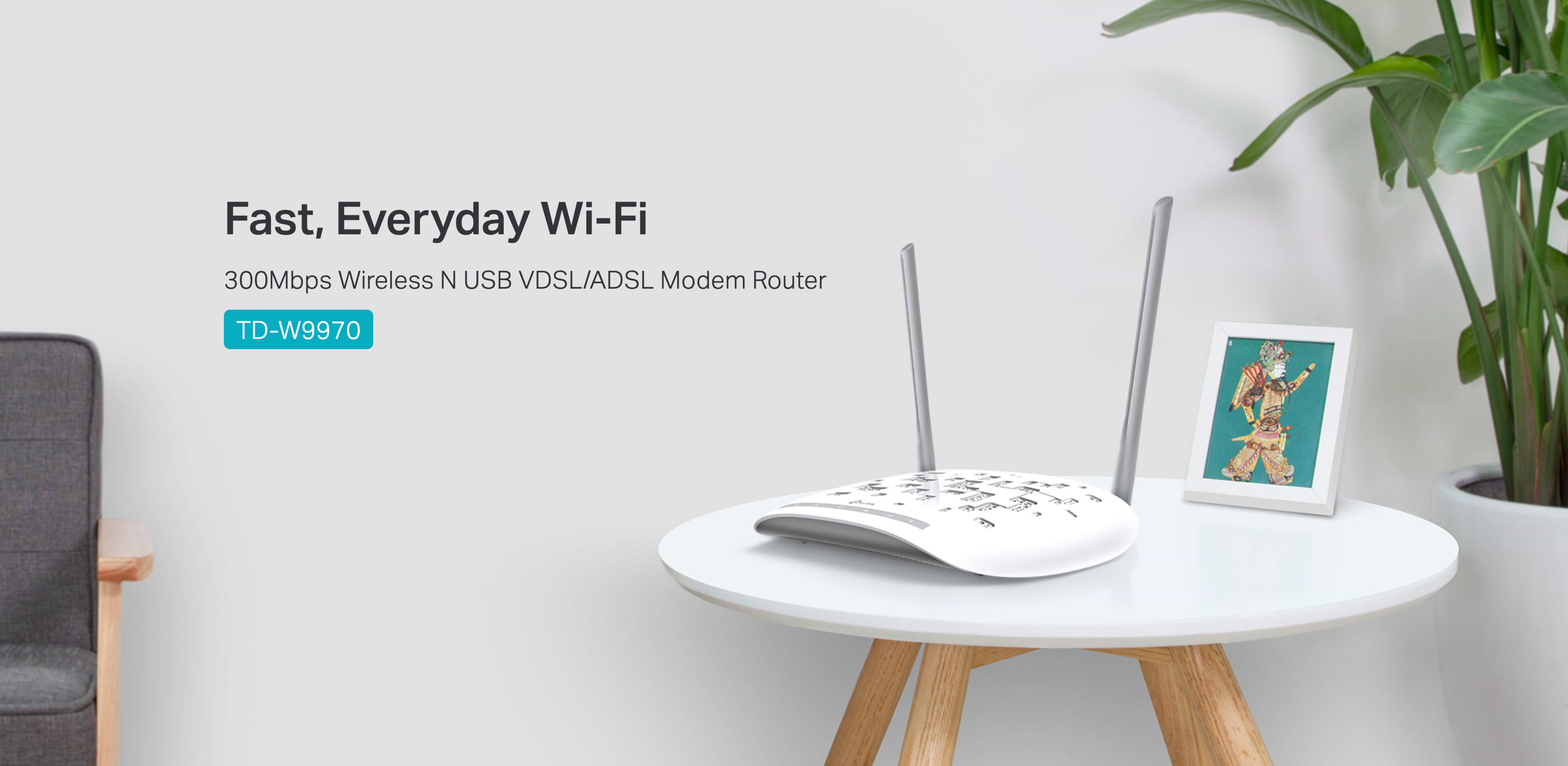 ראוטר TP-Link Archer TD-W9970 V3 - בצבע לבן שלוש שנות אחריות ע"י יבואן הרשמי