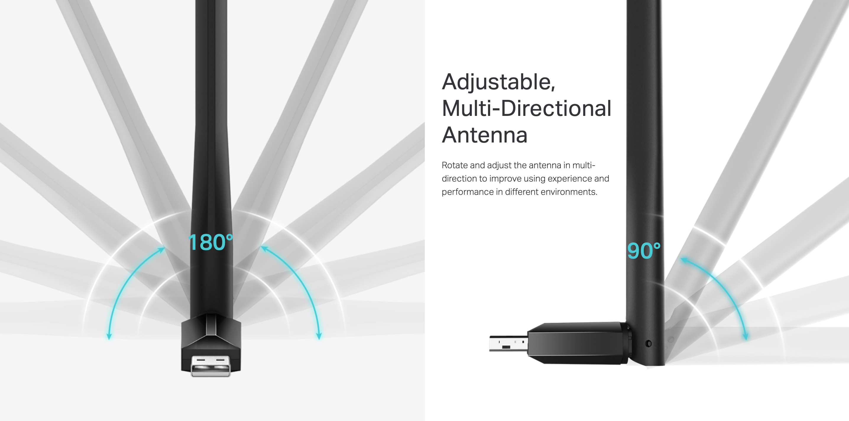 כרטיס רשת אלחוטי TP-Link Archer T3U Plus AC1300 High Gain Dual Band Wi-Fi - צבע שחור שלוש שנות אחריות ע"י היבואן הרשמי