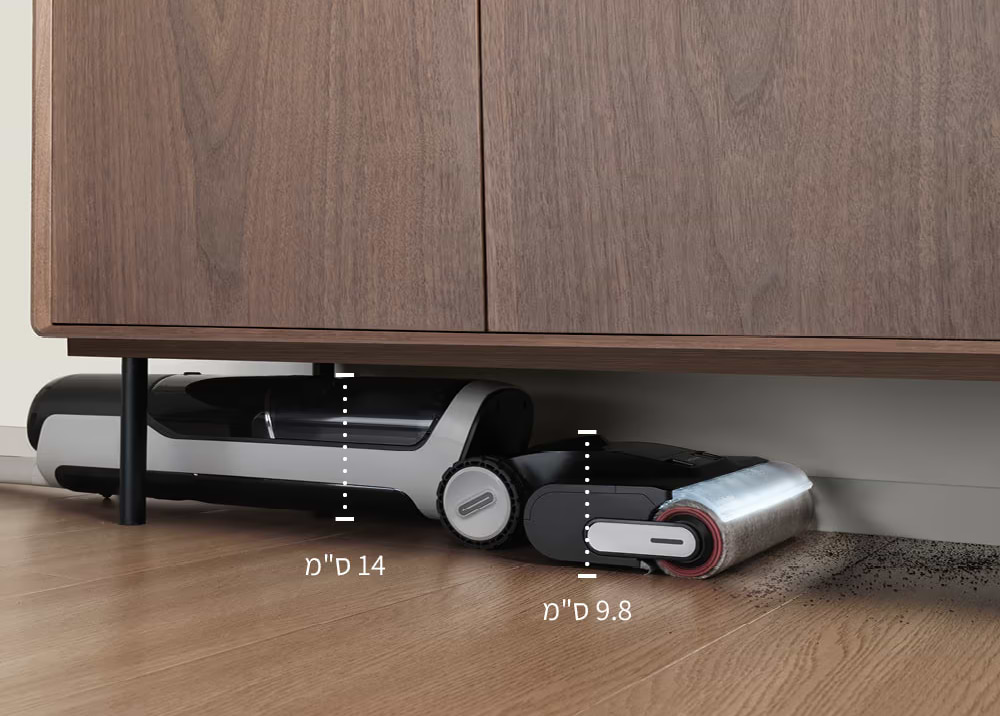 שואב שוטף אלחוטי Dreame h14 Pro - שנתיים אחריות ע"י היבואן הרשמי