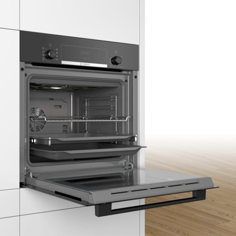 תנור בנוי 71 ליטר Bosch HBA534EB0 - גימור שחור
