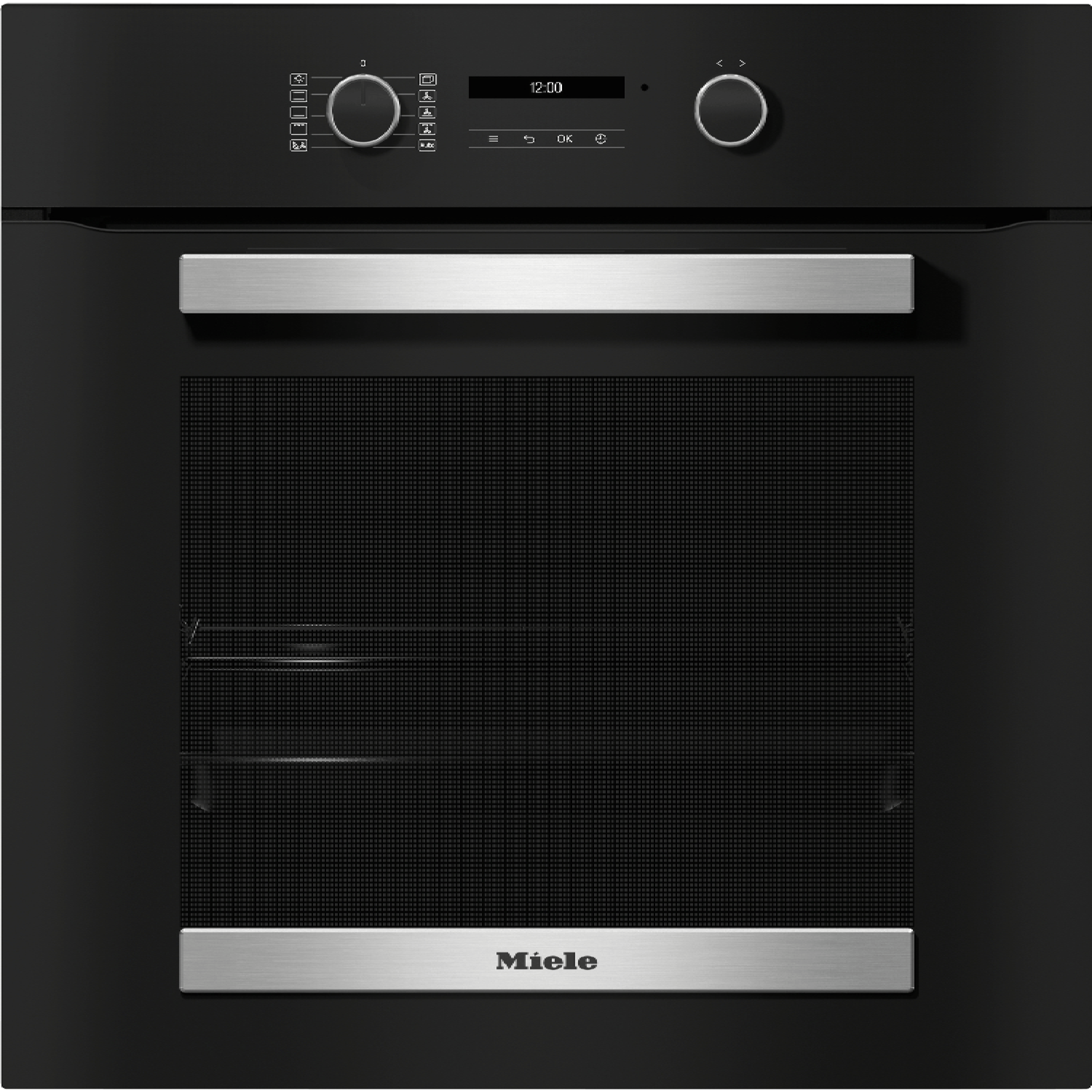 תנור בנוי 76 ליטר Miele H2467 B - צבע שחור אחריות ע"י אלקטרה היבואן הרשמי