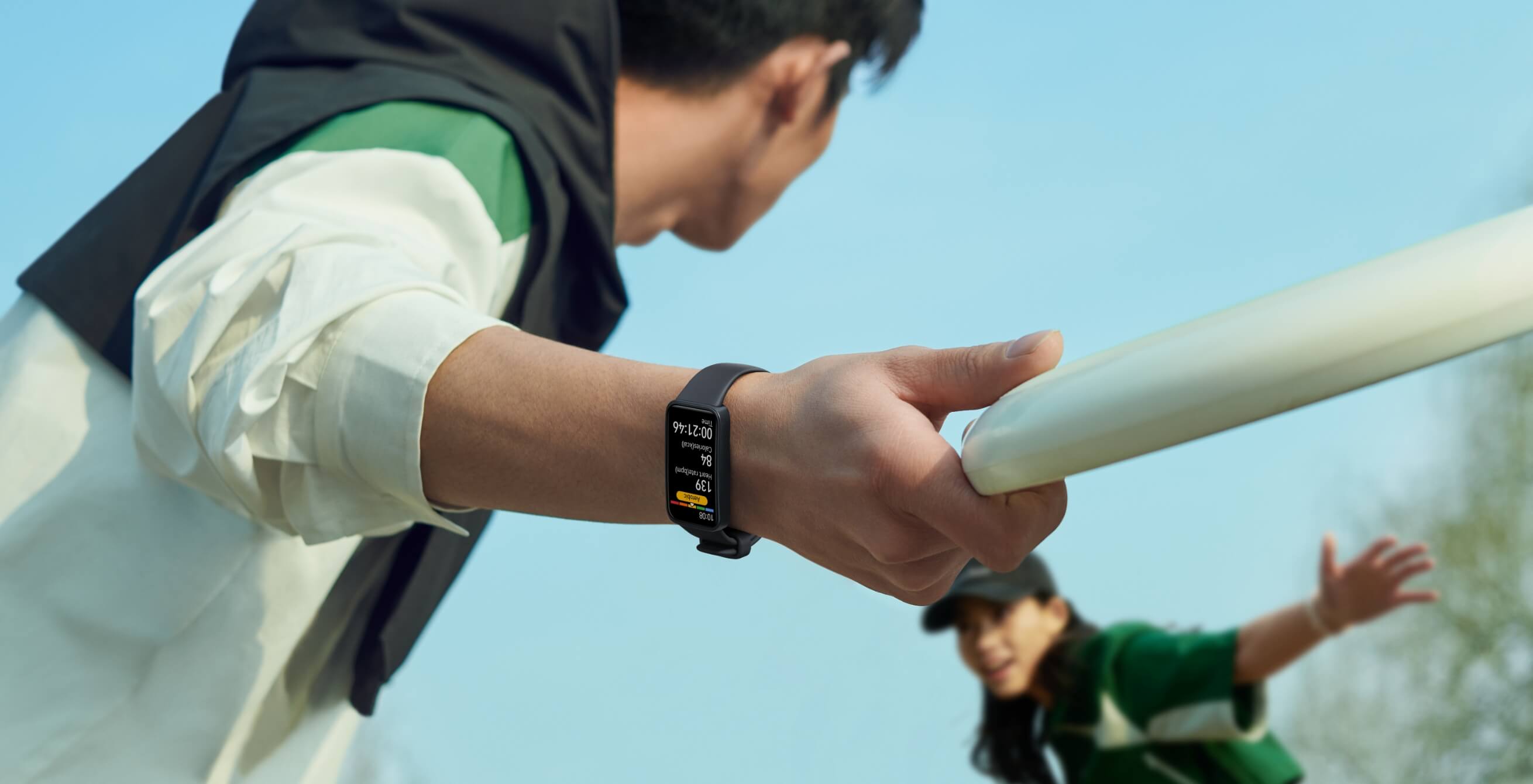 צמיד כושר חכם Huawei Band 8 - צבע שחור שנה אחריות ע"י היבואן הרשמי