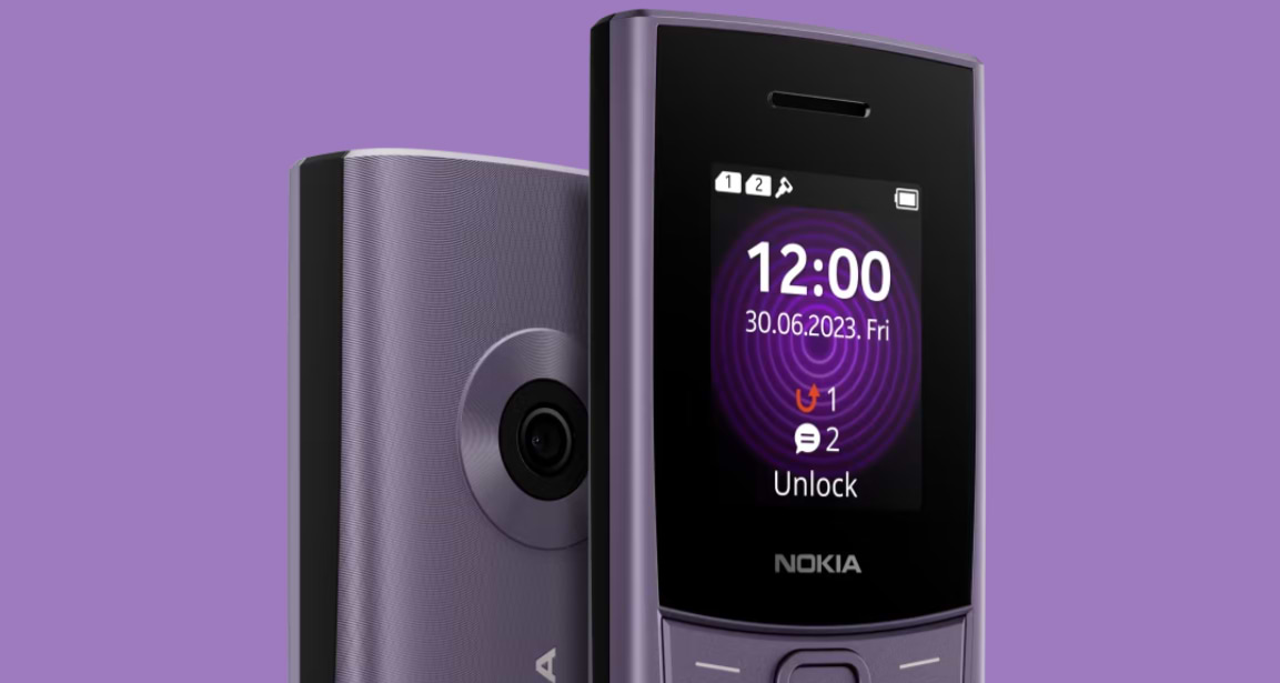 טלפון סלולרי Nokia 110 4G TA-1549 - צבע כחול חצות שנה אחריות ע"י היבואן הרשמי