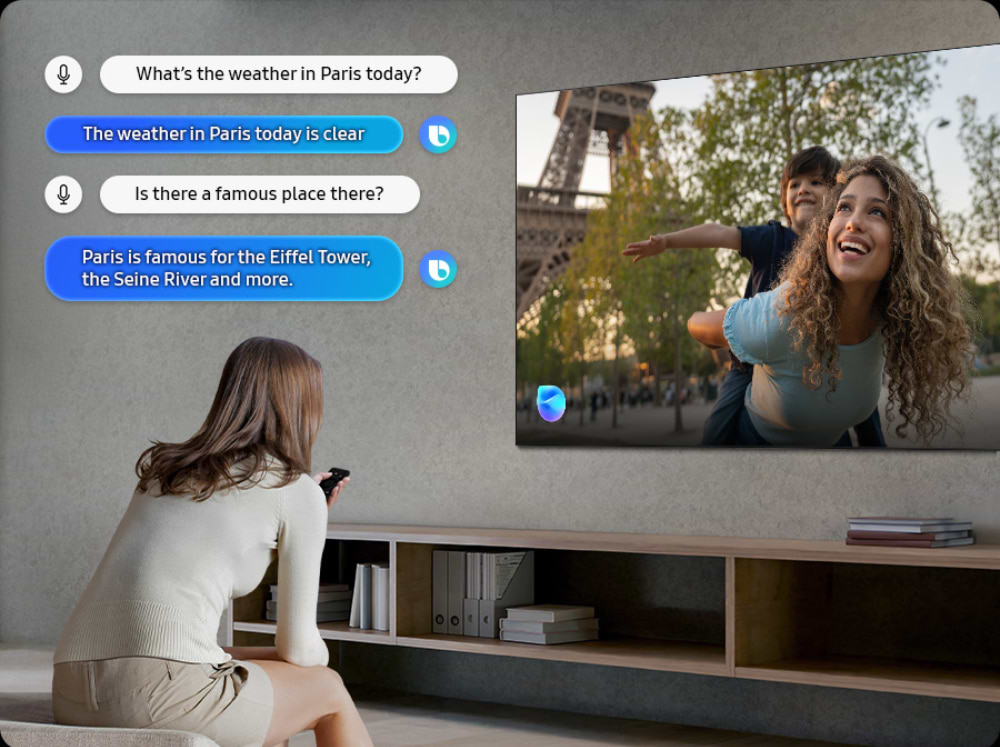 �������� ���� Samsung 55" QE55Q8F QLED 4K Smart TV - ������ �"� ������ �����