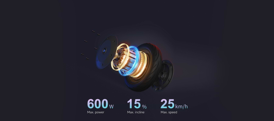 קורקינט חשמלי Navee V25i Pro - צבע שחור שנה אחריות ע"י היבואן הרשמי