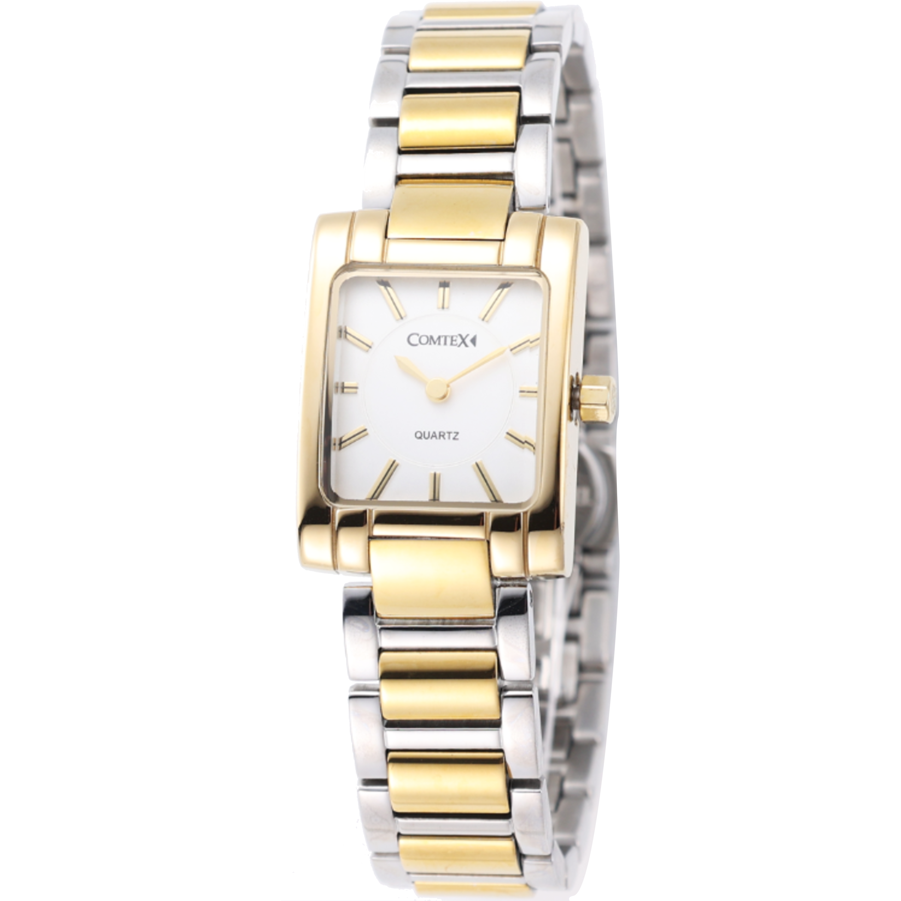 שעון יד לגבר COMTEX S66L-3 22mm - צבע כסוף זהב