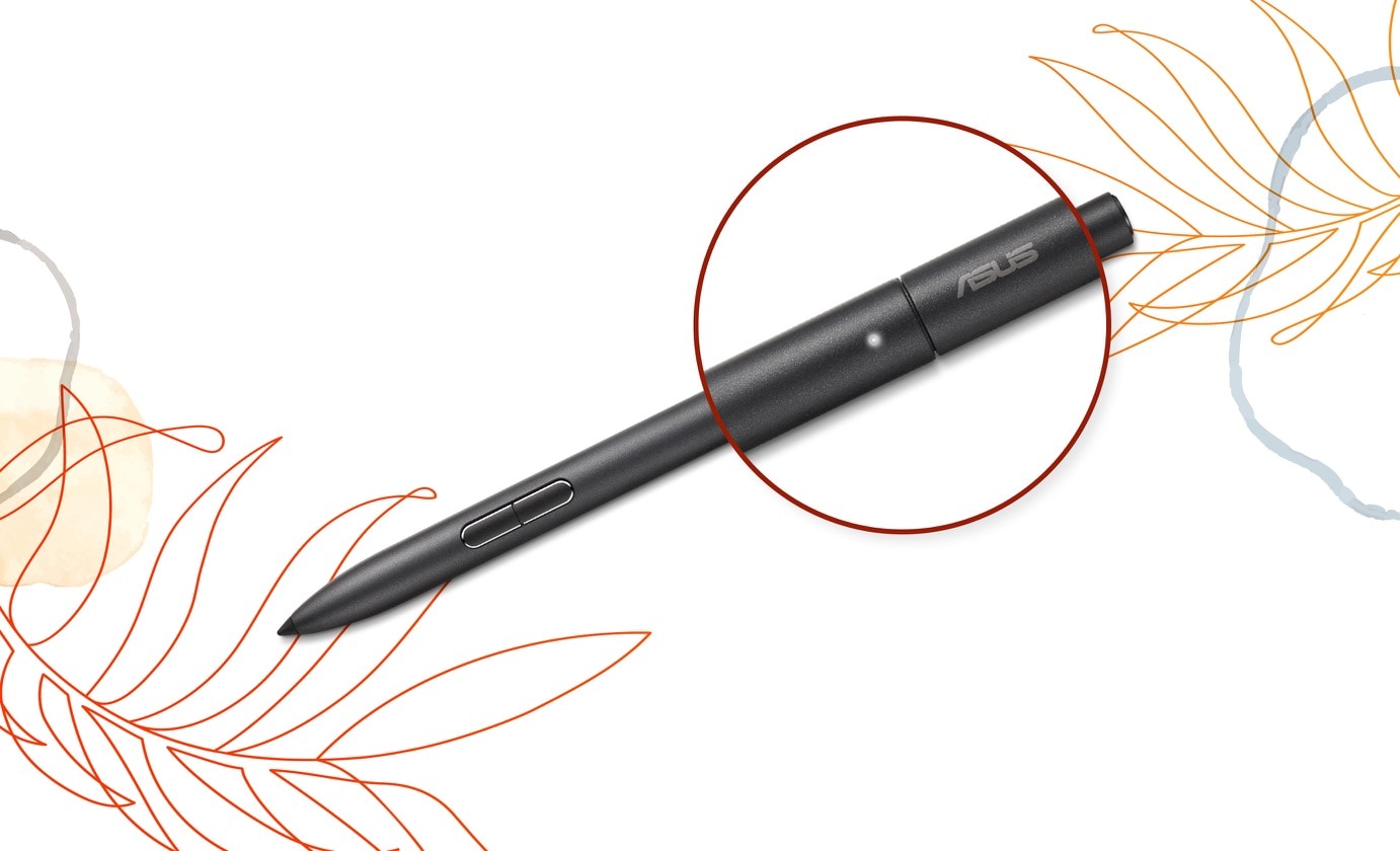 עט למחשב ASUS Pen 2.0 SA203H - צבע שחור שנה אחריות ע"י יבואן רשמי