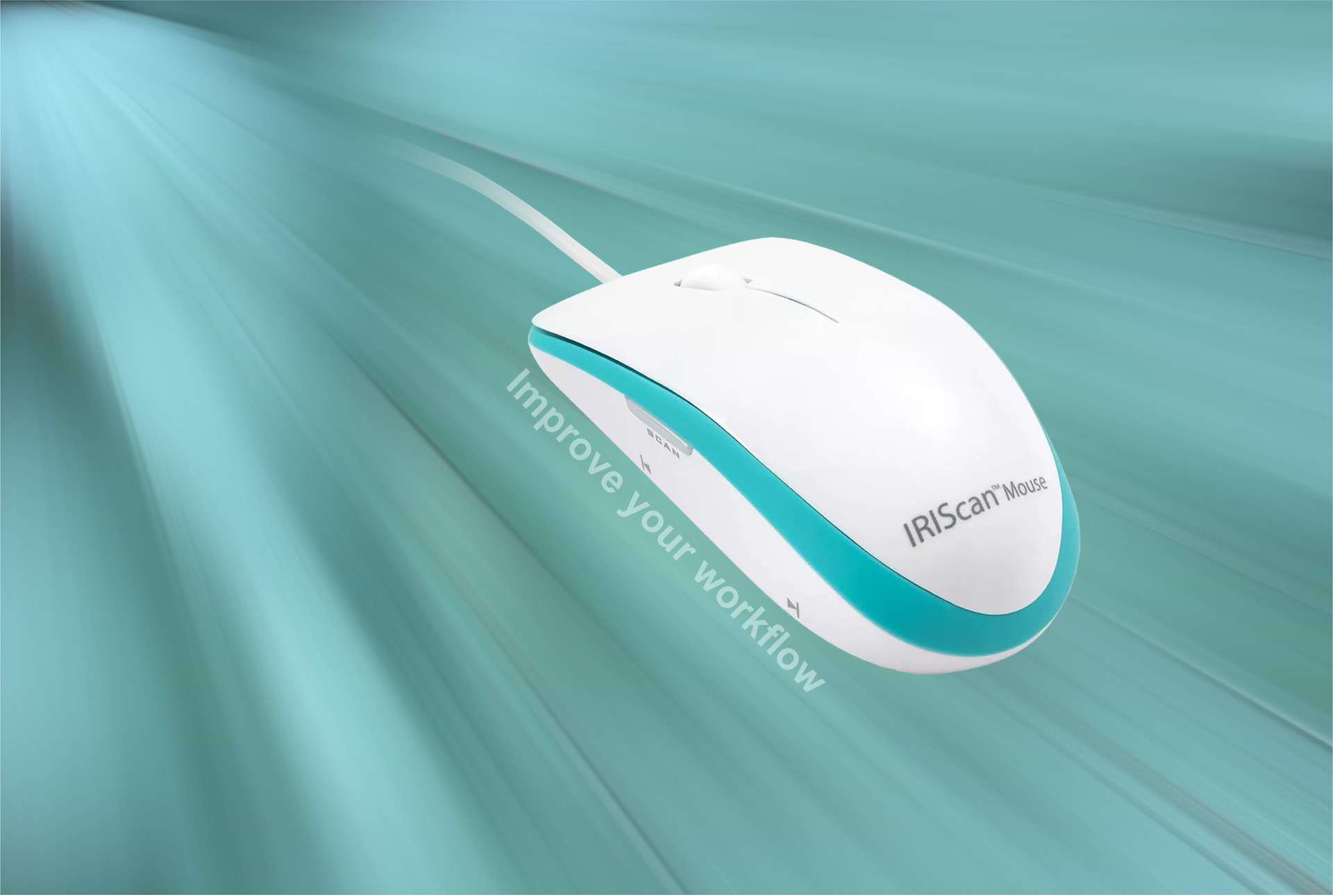 עכבר סורק Canon  Iriscan Mouse Executive 2-צבע לבן שנה אחריות ע"י היבואן הרשמי