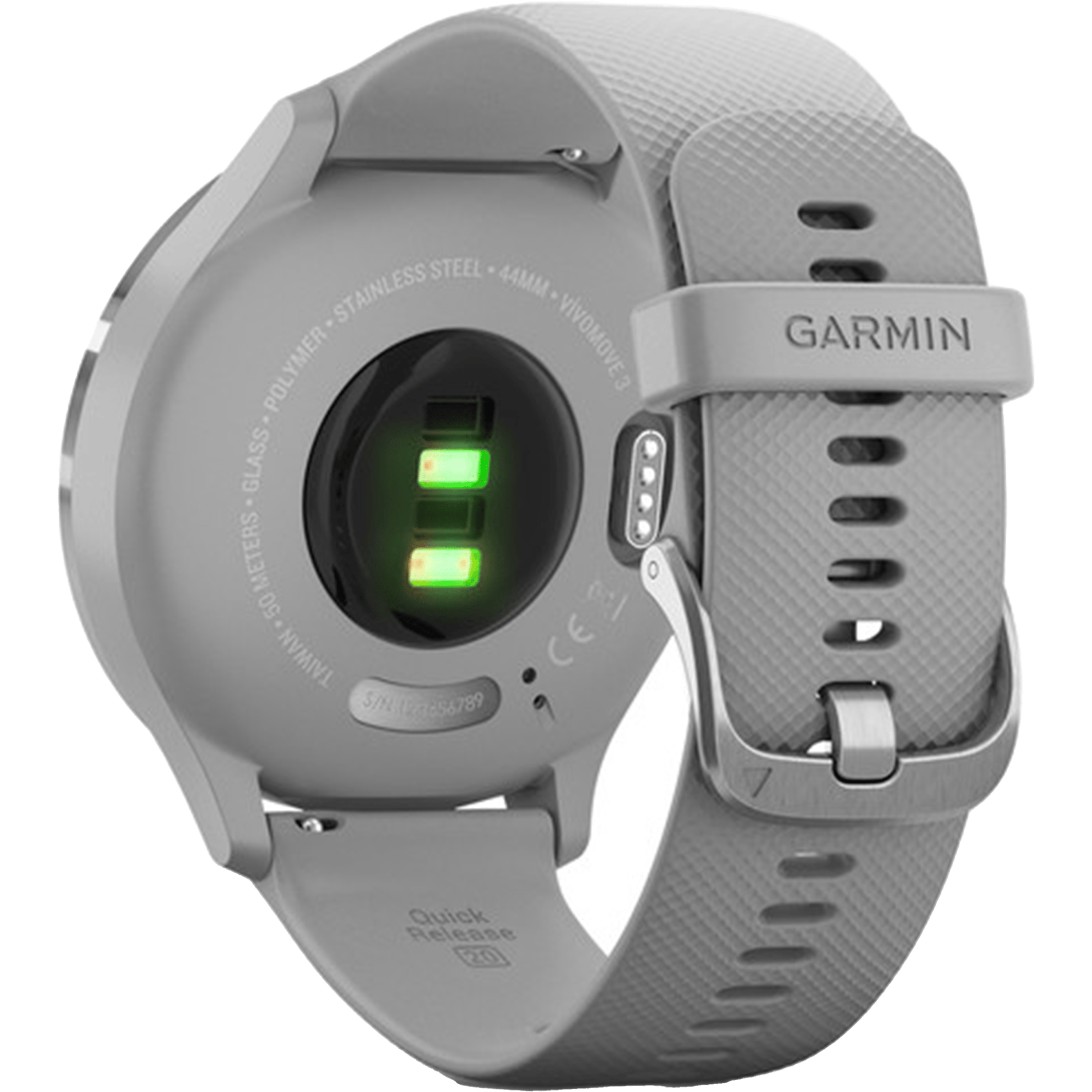 שעון ספורט חכם Garmin Vivomove 3 44mm - צבע כסוף שנתיים אחריות ע