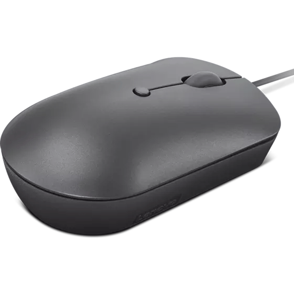עכבר חוטי Lenovo 540 - צבע אפור שנה אחריות ע