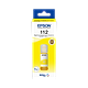בקבוק דיו מקורי 70 מ"ל Epson EcoTank 112 - צבע צהוב