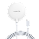 מטען אלחוטי Anker PowerWave Magnetic Pad - צבע לבן אחריות ע"י היבואן הרשמי