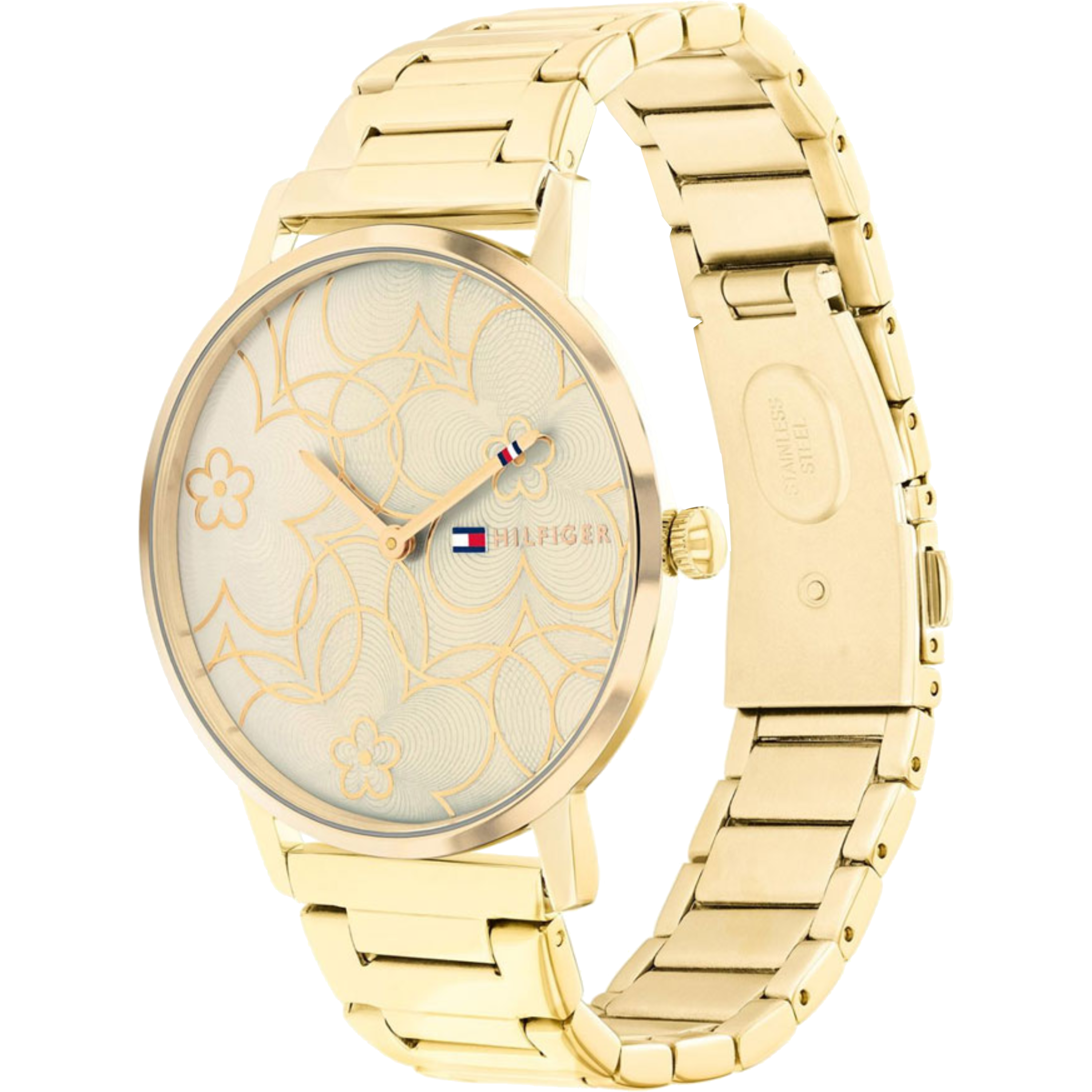 שעון יד לאישה Tommy Hilfiger Alex 1782366 41mm - צבע זהב אחריות לשנתיים
