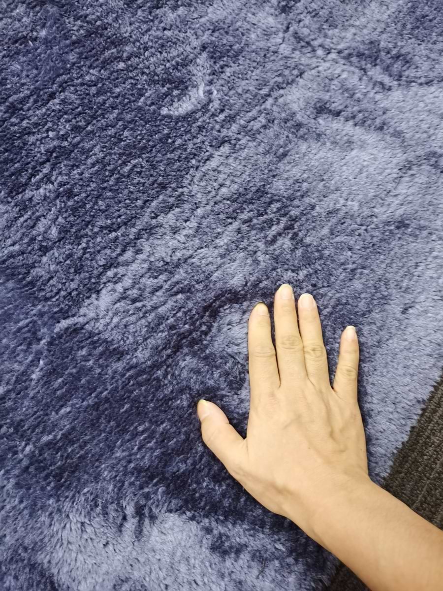 שטיח שאגי כחול נייבי 1.2X1.7 7111מטר