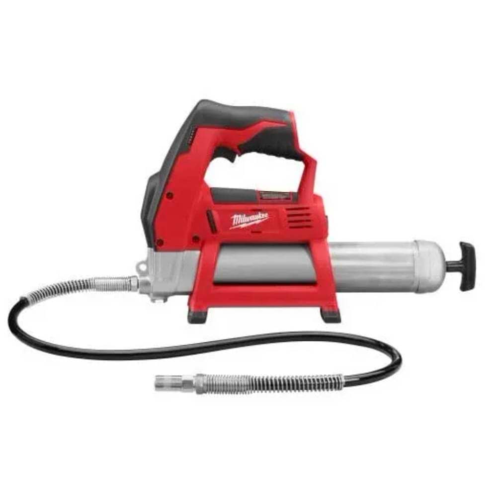 אקדח גריז מגרזת 12V עם 2 סוללות 4AH ומטען 2446-22-4AH / M12 GG MILWAUKEE