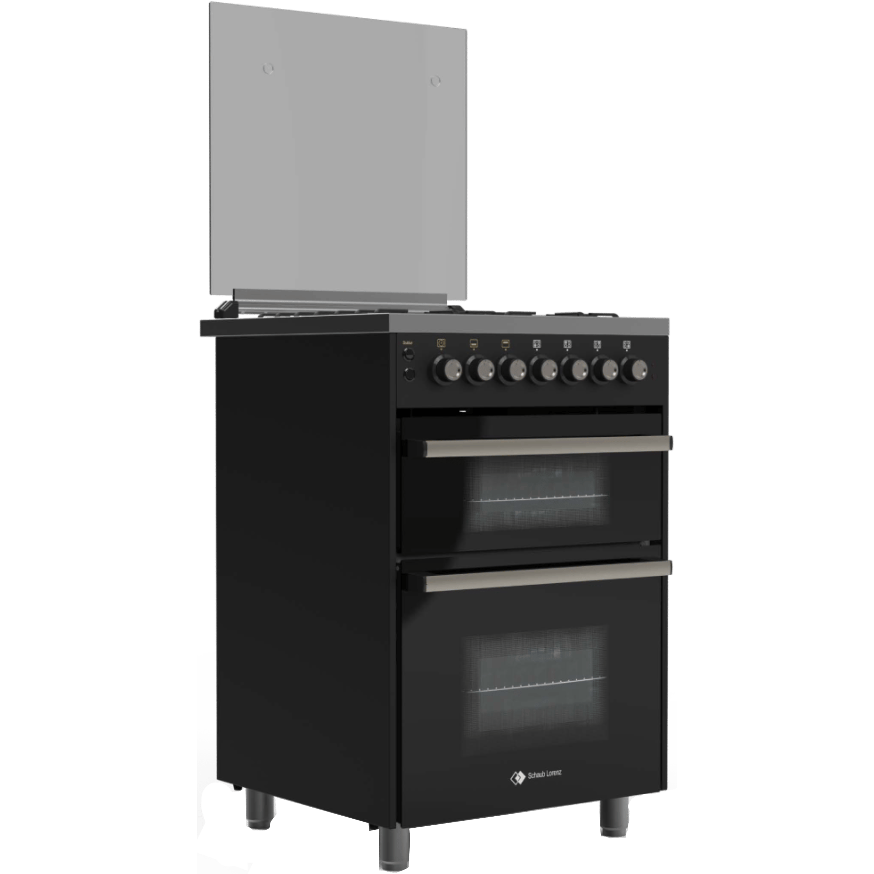 תנור אפייה משולב דו תאי הלכתי Schaub Lorenz 260SL Semi-Professional בהכשר משמרת השבת - צבע שחור אחריות ע