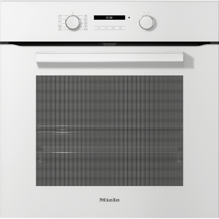 תנור בנוי פירוליטי 76 ליטר Miele H2861 BP  - צבע לבן אחריות עי אלקטרה היבואן הרשמי