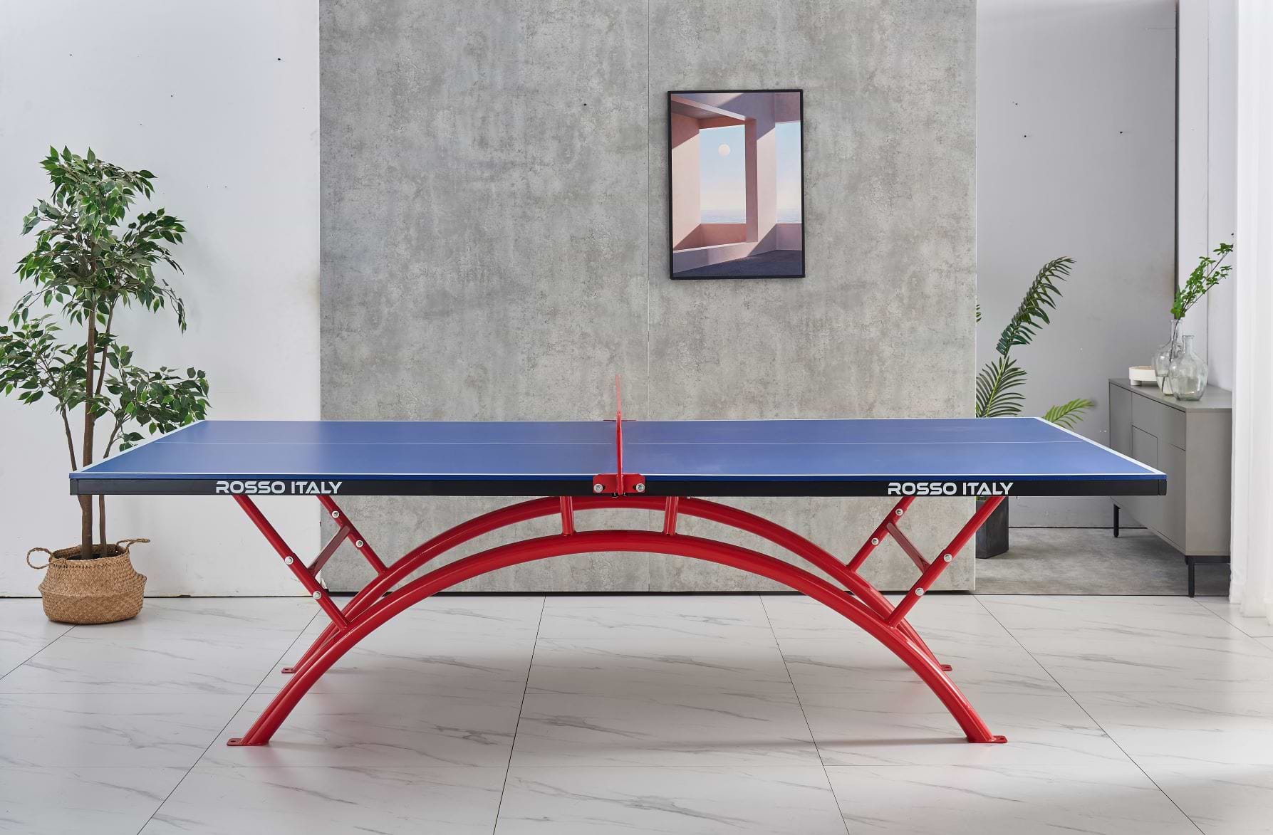 שולחן פינג פונג חוץ מקצועי מוסדי 274 סמ דגם MSH-7-5 מבית ROSSO ITALY