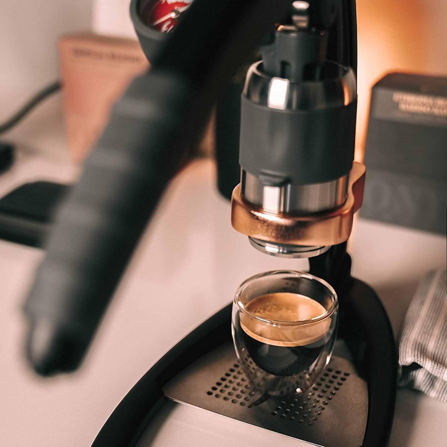 מכונת קפה ידנית פלייר פרו 2 שחור Flair PRO 2 Black